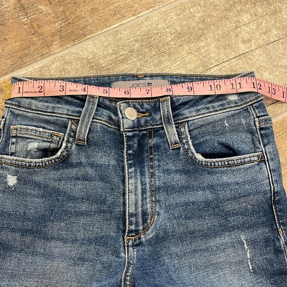 Joe's Jeans Classic Indigo Denim High Rise Skinny Jeans Womens XS 24 LIKE NEW - Picture 9 of 10
